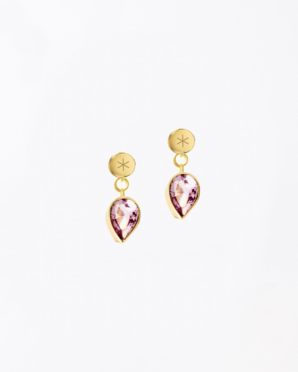 Artemis Earrings with Amethyst