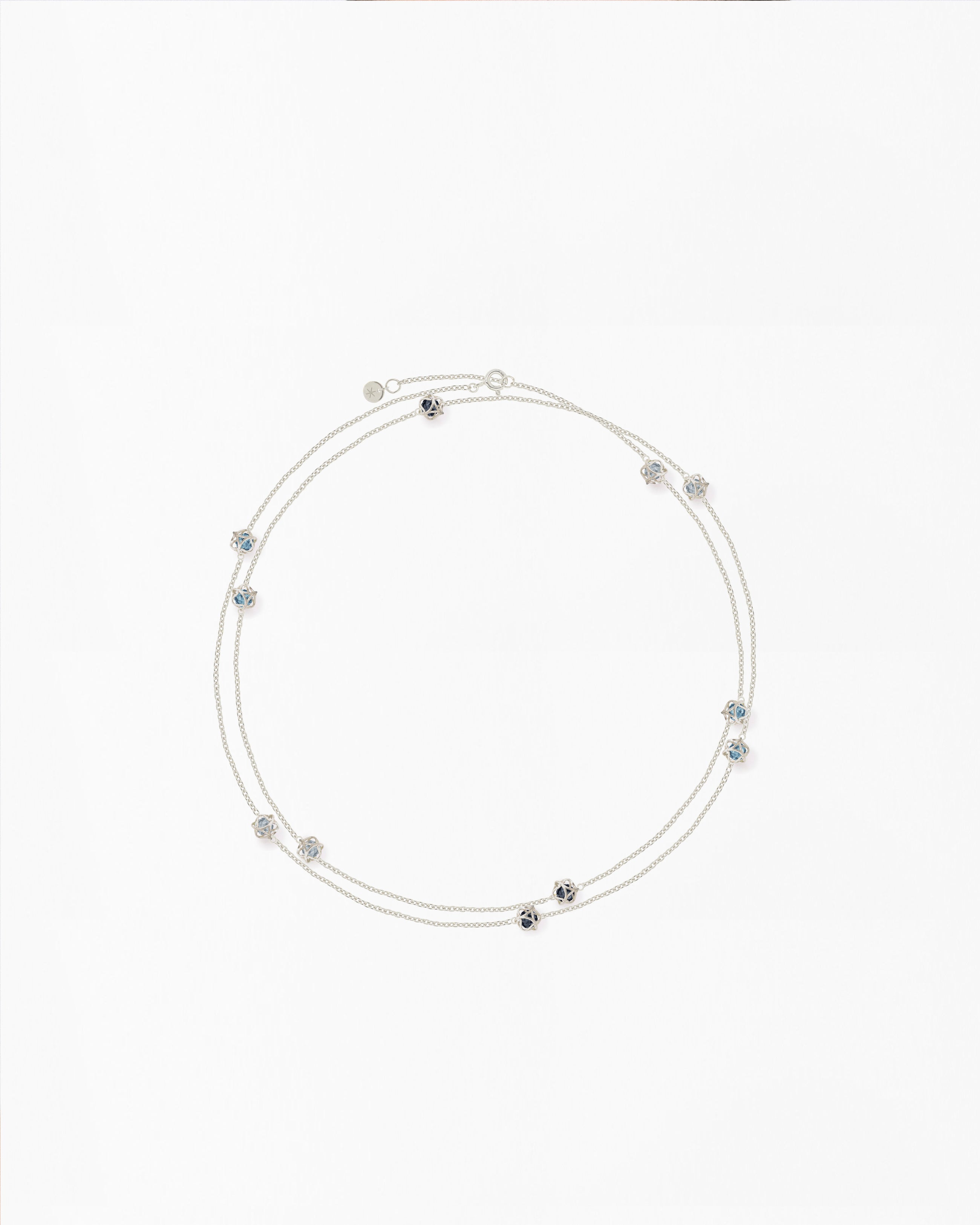 Embrace Glacier Ice Necklace Long Multi-Star