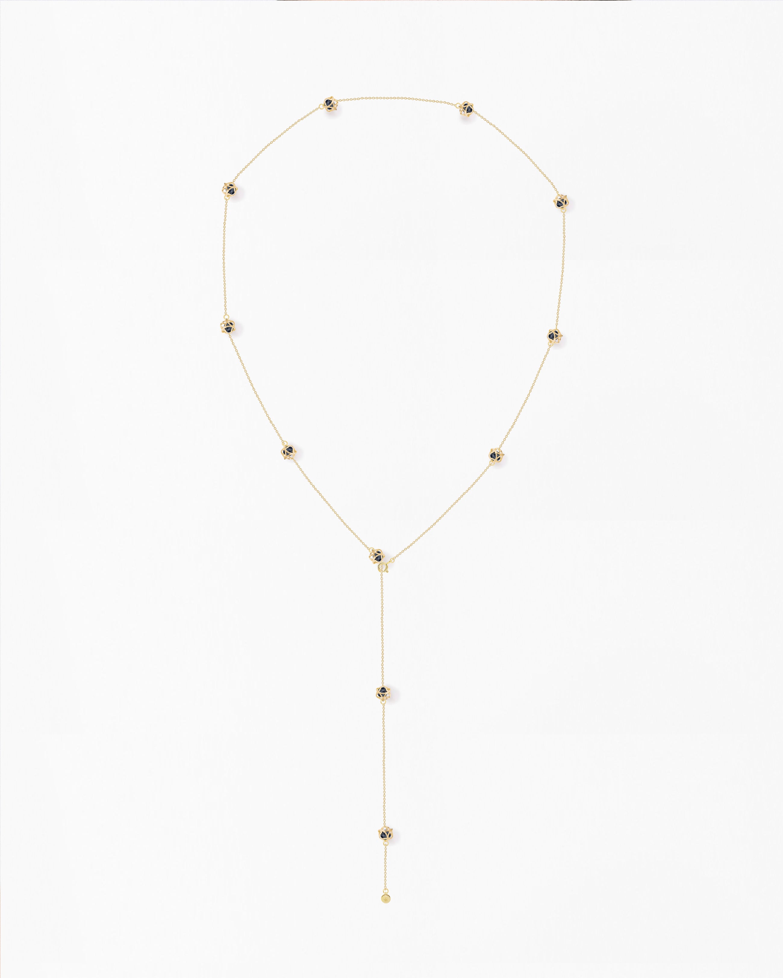 Embrace London Sky Necklace Long Multi-Star