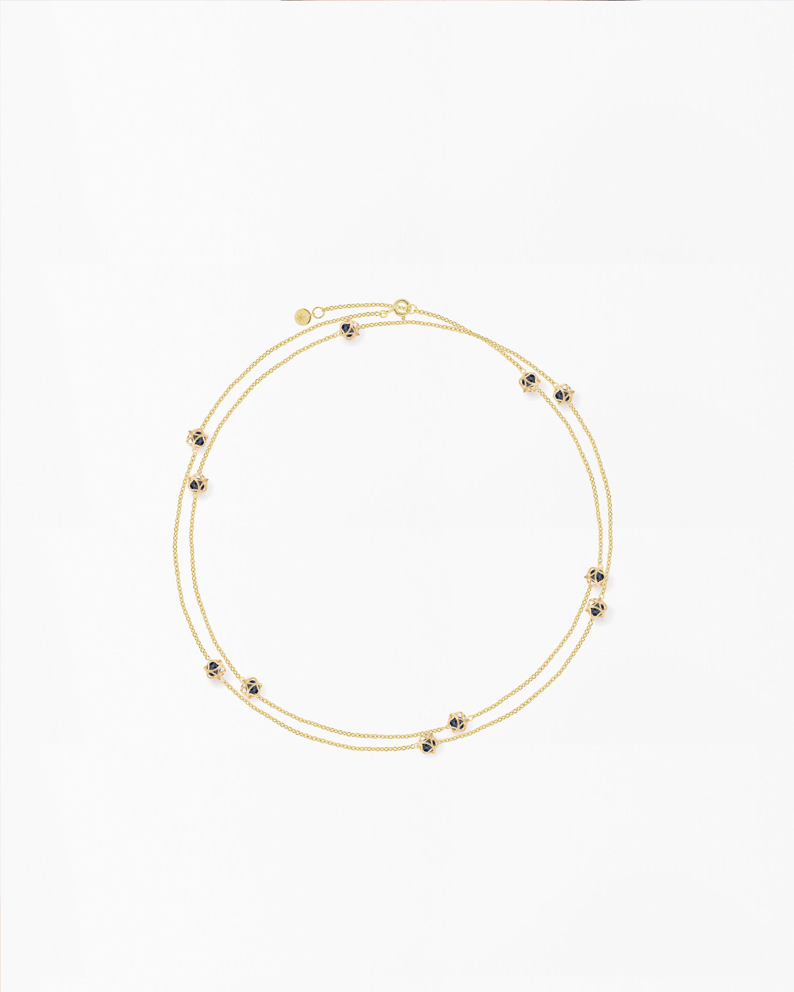 Embrace London Sky Necklace Long Multi-Star