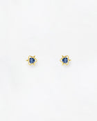 Elements London Blue Topaz Earrings Mini