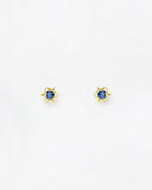 Elements London Blue Topaz Earrings Mini
