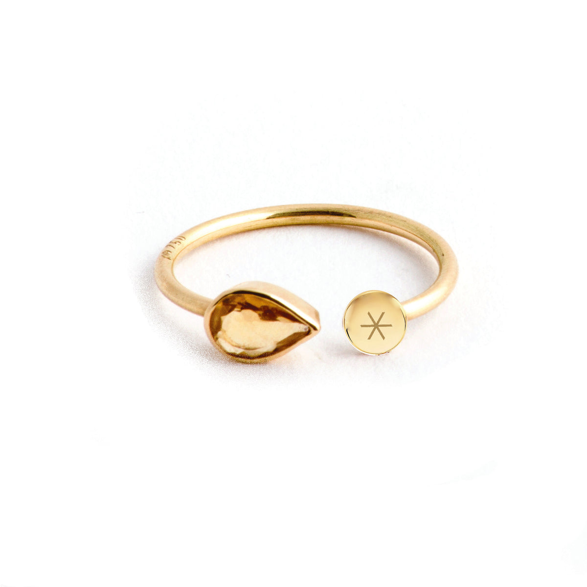 Artemis Ring with Citrine