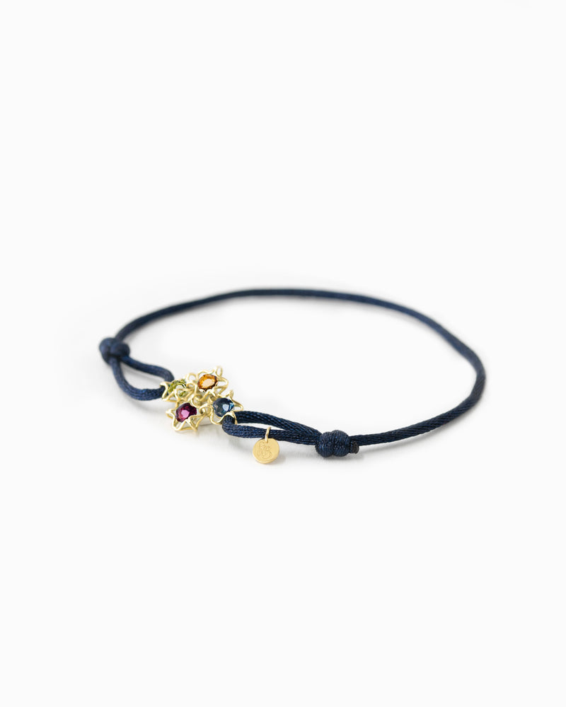 Elements Rainbow Satin Bracelet