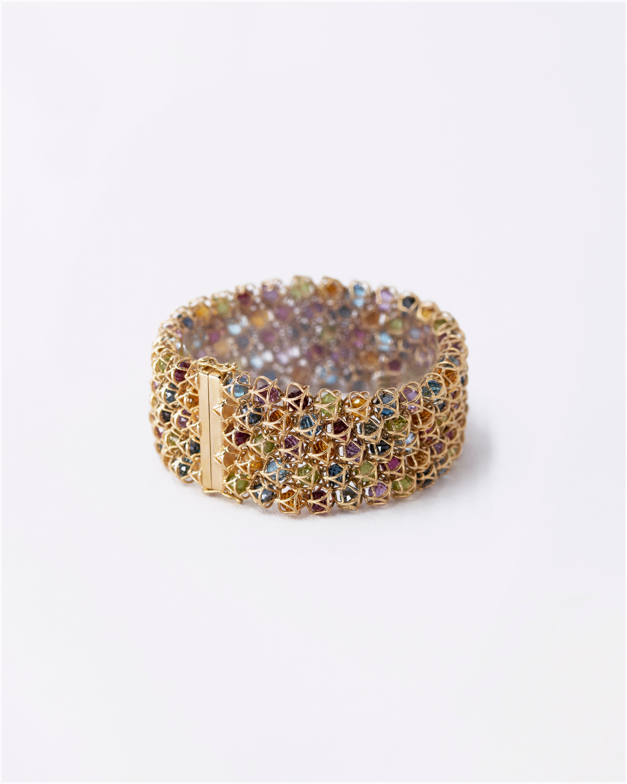 Embrace Montreal Leaves Bracelet 5-Row