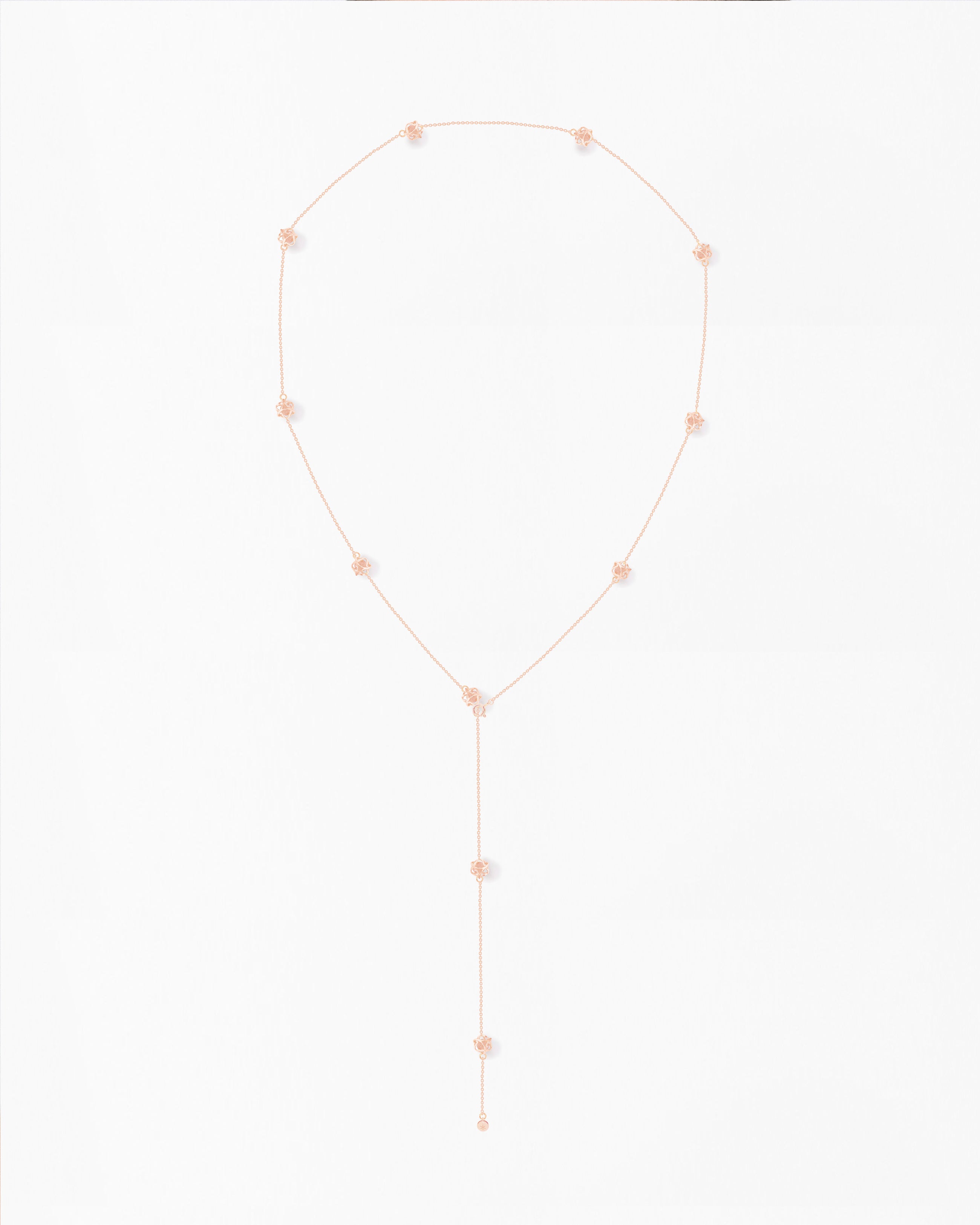 Embrace Cherry Blossom Necklace Long Multi-Star