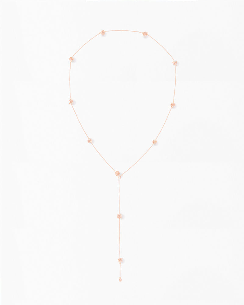 Embrace Cherry Blossom Necklace Long Multi-Star