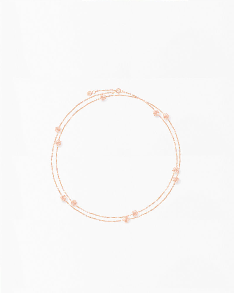 Embrace Cherry Blossom Necklace Long Multi-Star