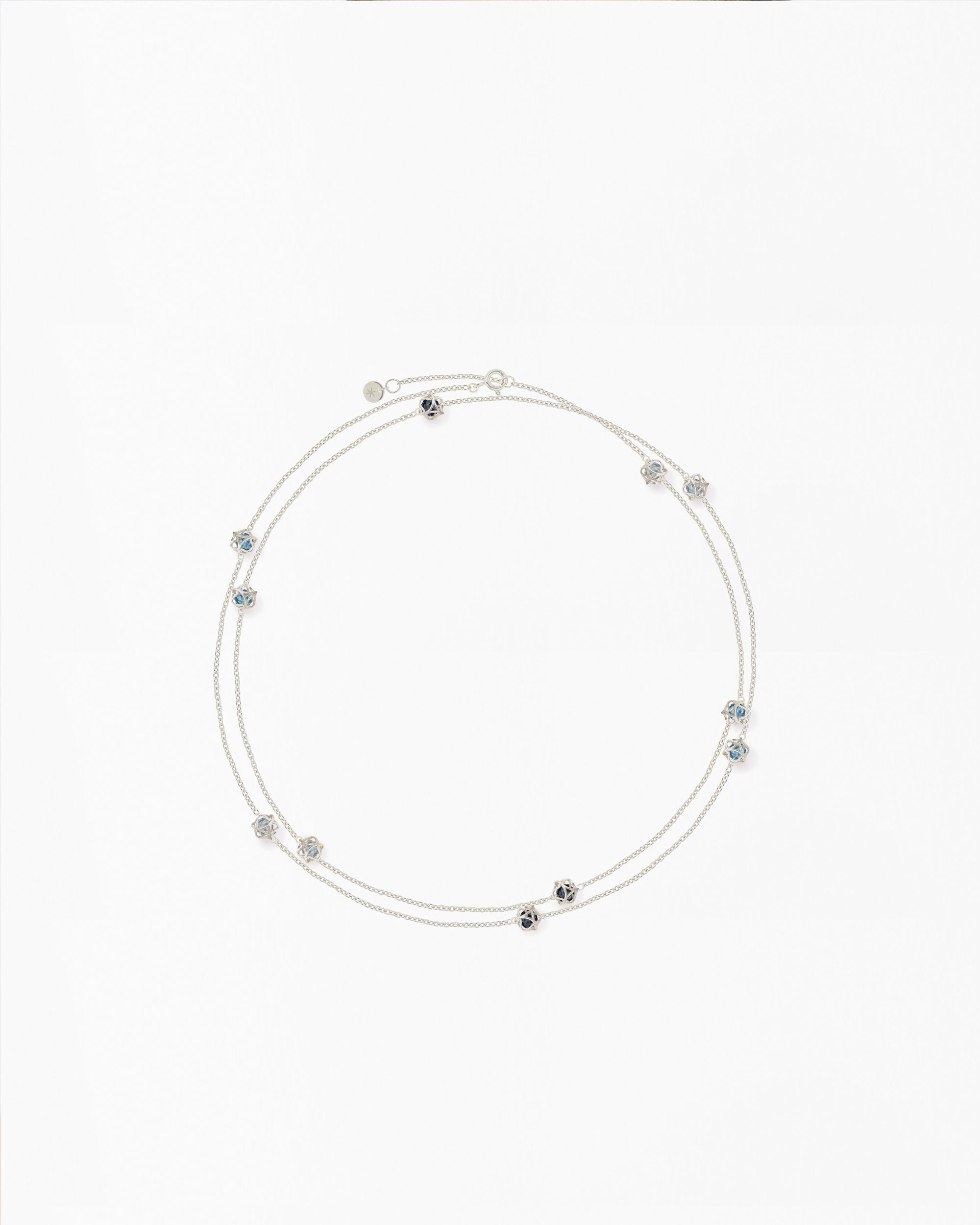 Embrace Glacier Ice Necklace Long Multi-Star