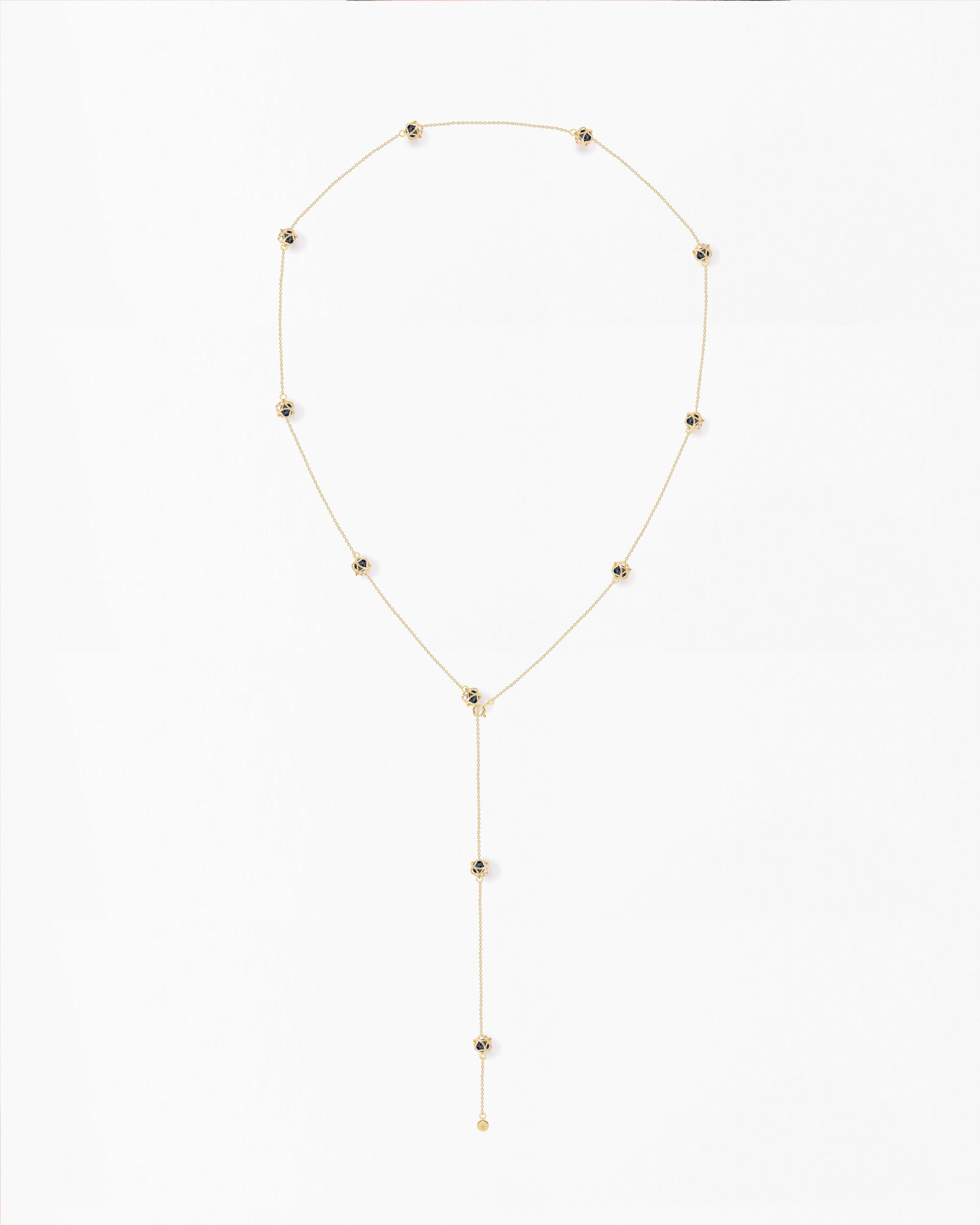 Embrace London Sky Necklace Long Multi-Star
