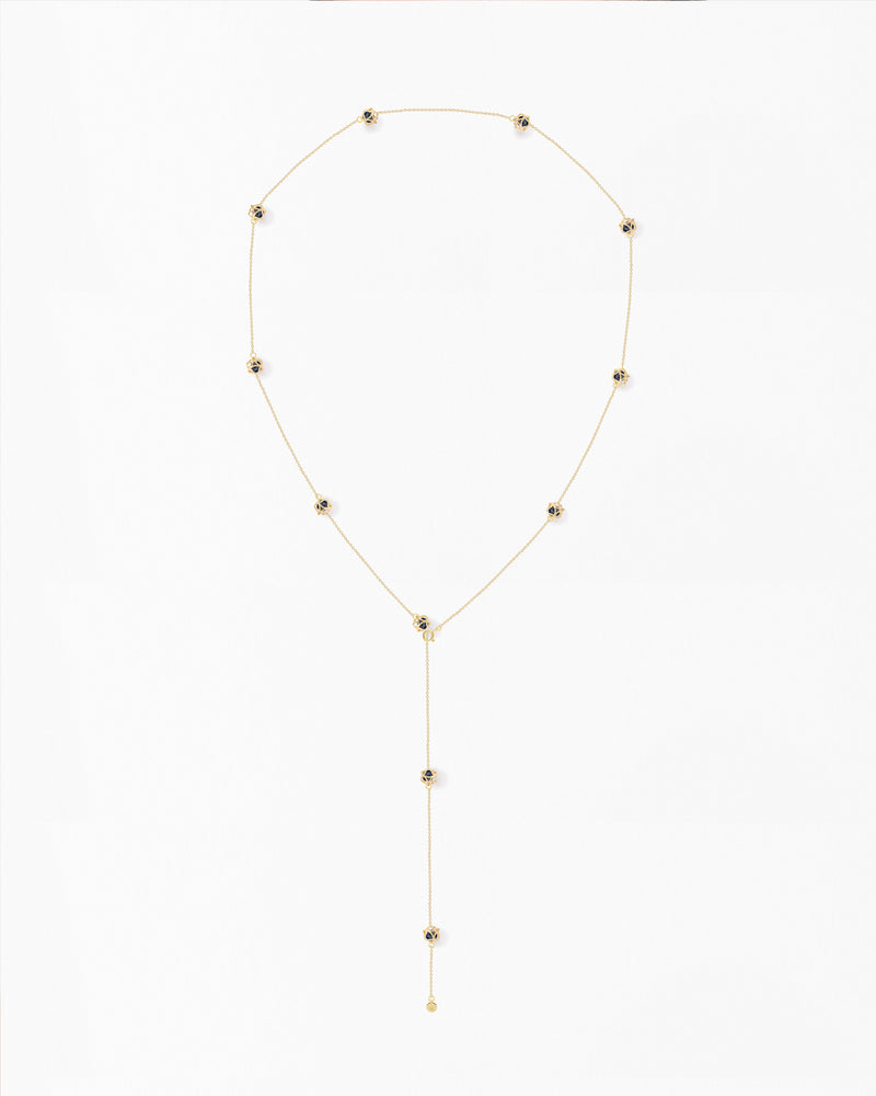 Embrace London Sky Necklace Long Multi-Star