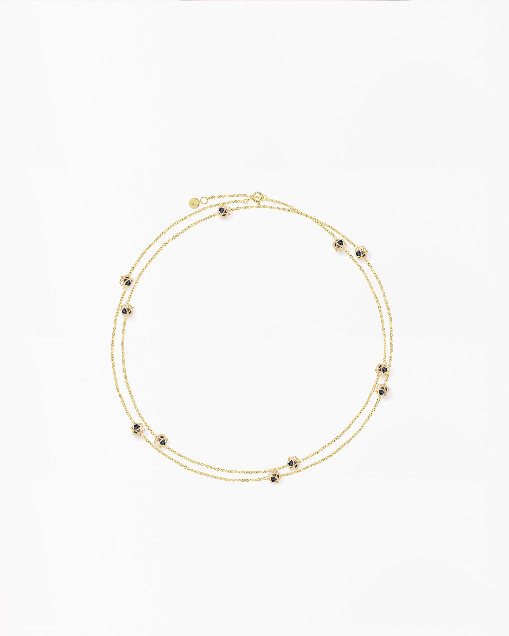 Embrace London Sky Necklace Long Multi-Star