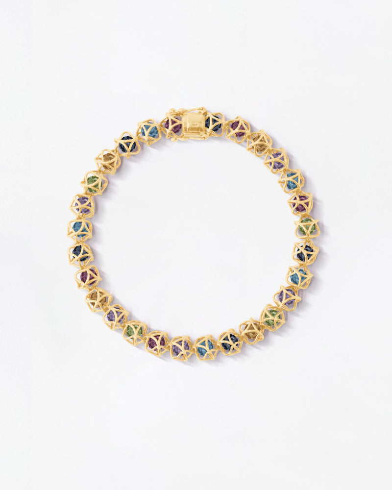 Embrace Montreal Leaves Bracelet 1-Row