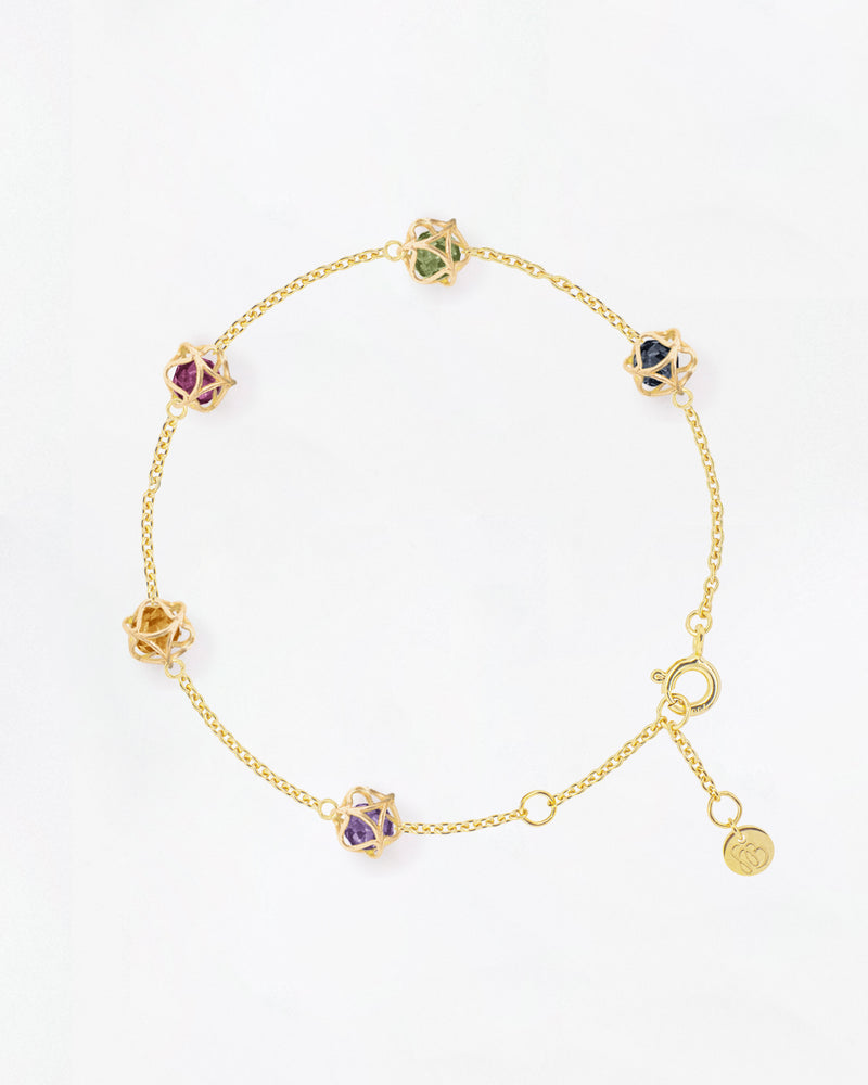 Embrace Montreal Leaves Bracelet Multi-Star