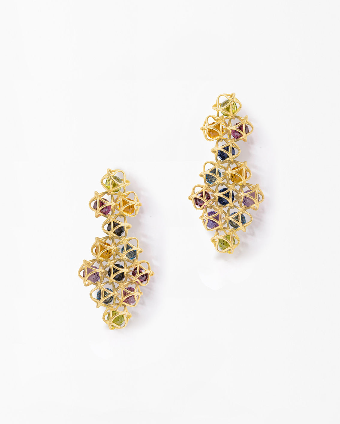 Embrace Montreal Leaves Earrings Spectrum