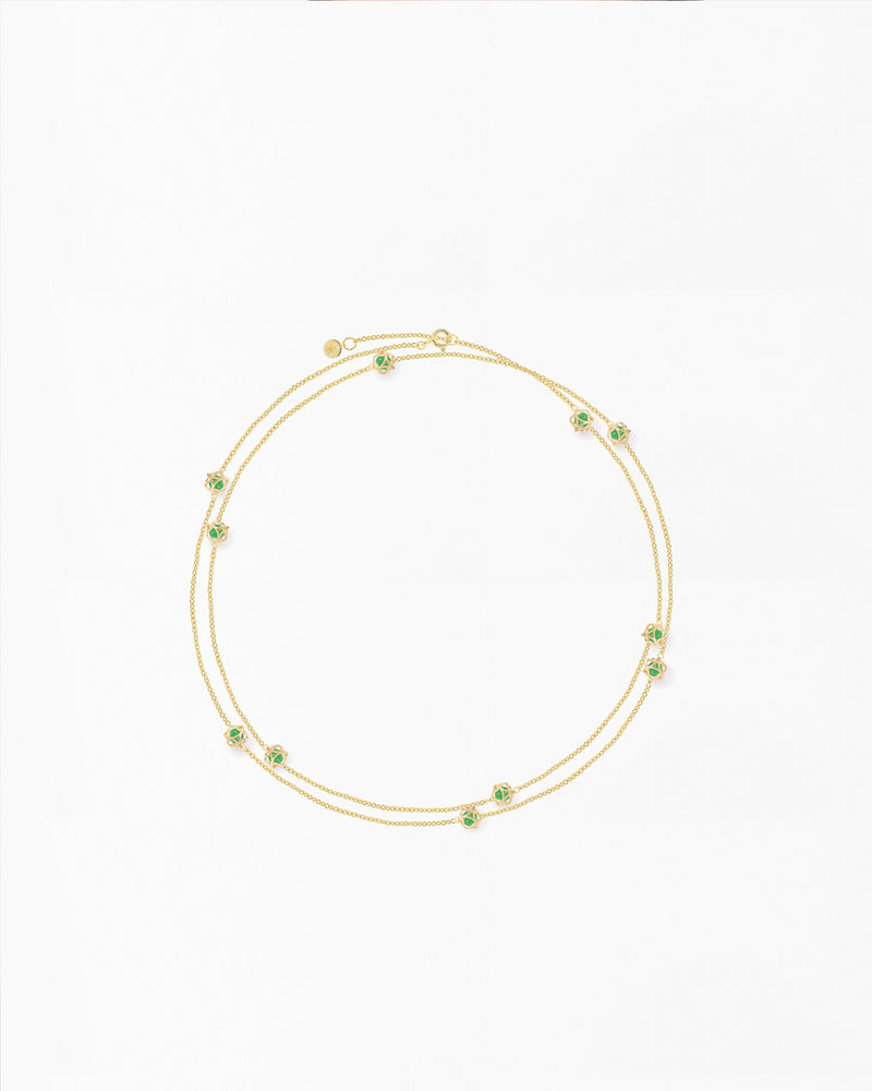 Embrace Paris Classic Necklace Long Multi-Star
