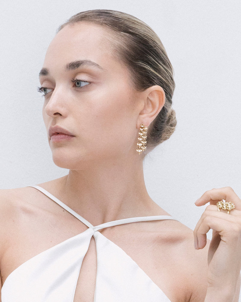 Grace  Earrings 2-Row